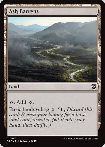 Desolação Fumegante / Ash Barrens