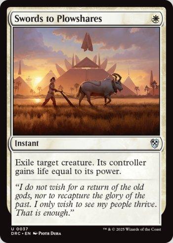 Espadas em Arados / Swords to Plowshares