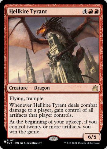Tirano Dragão Avérneo / Hellkite Tyrant