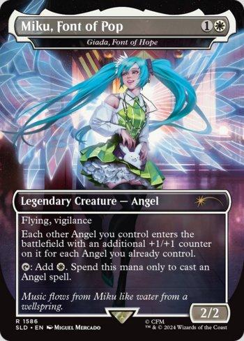 Miku, Font of Pop // Giada, Font of Hope