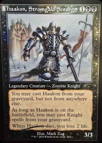 Haakon, Flagelo de Stromgald / Haakon, Stromgald Scourge