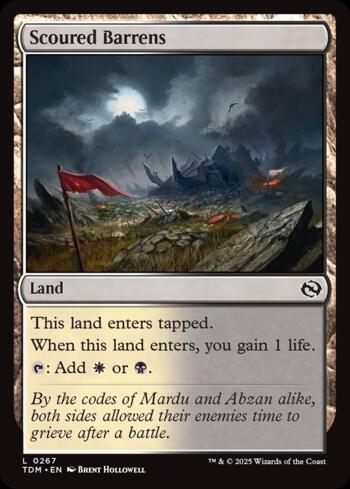 Desertos Calcinados / Scoured Barrens