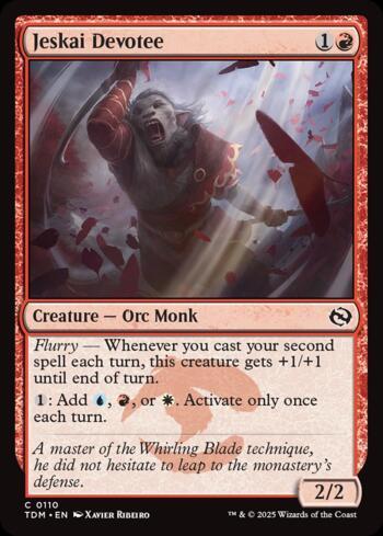 Devoto Jeskai / Jeskai Devotee