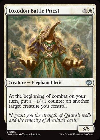Sacerdotisa de Batalha Loxodonte / Loxodon Battle Priest