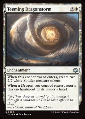 Tempestade de Dragões Fervilhante / Teeming Dragonstorm