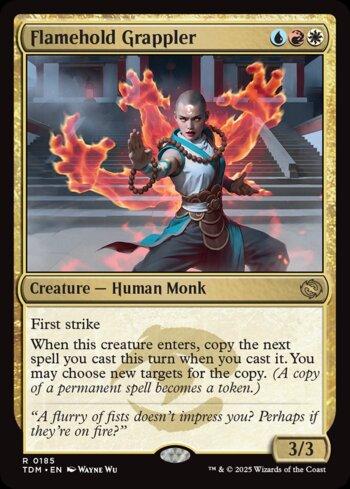 Lutadora Guarda-chama / Flamehold Grappler