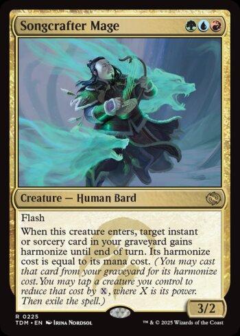 Mago Musimoldador / Songcrafter Mage