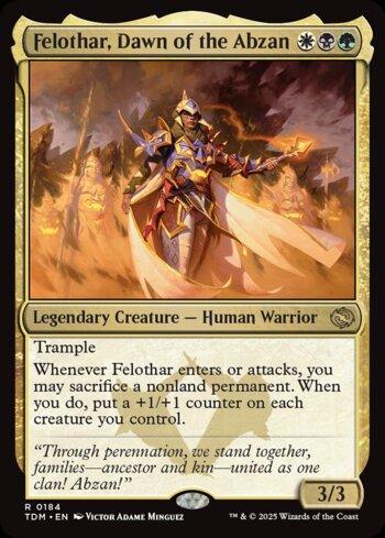 Felothar, Alvorecer dos Abzan / Felothar, Dawn of the Abzan