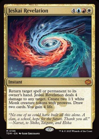 Revelação Jeskai / Jeskai Revelation