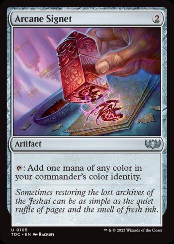 Sinete Arcano / Arcane Signet