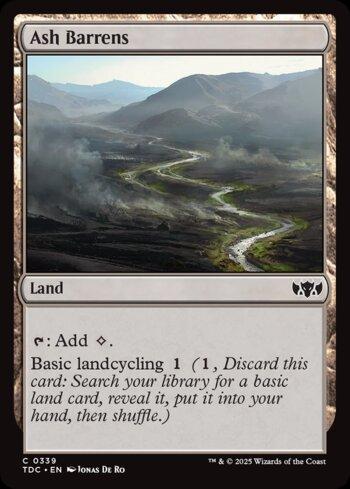 Desolação Fumegante / Ash Barrens