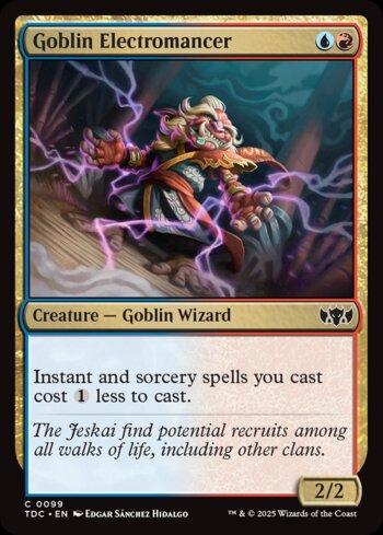 Eletromante Goblin / Goblin Electromancer