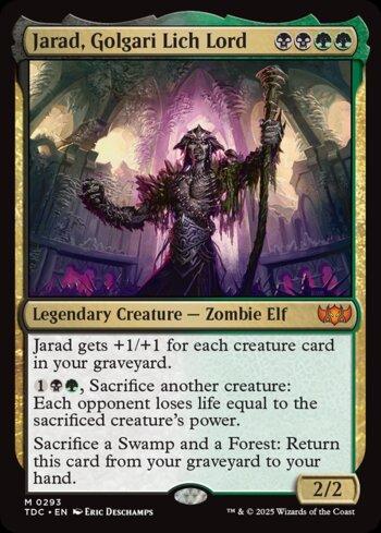 Jarad, Senhor Lich dos Golgari / Jarad, Golgari Lich Lord