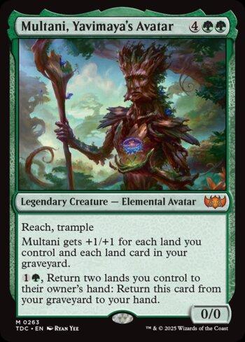 Multani, Avatar de Yavimaya / Multani, Yavimayas Avatar