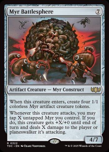 Esfera de Batalha Myr / Myr Battlesphere