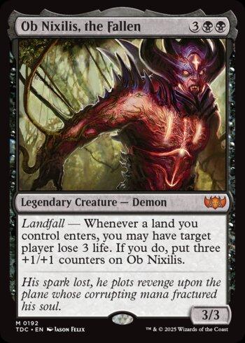 Ob Nixilis, o Caído / Ob Nixilis, the Fallen