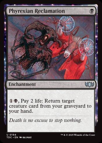 Reclamação Phyrexiana / Phyrexian Reclamation