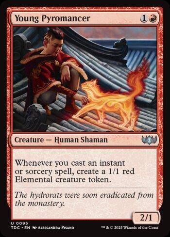 Piromante Jovem / Young Pyromancer