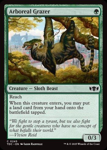 Herbívoro Arbóreo / Arboreal Grazer