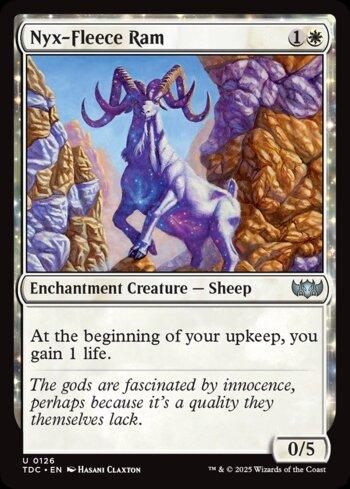 Carneiro Velocino-de-Nyx / Nyx-Fleece Ram