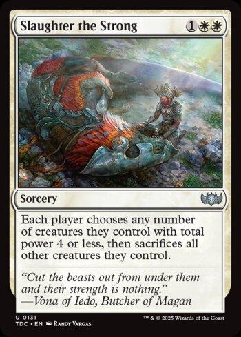 Matar os Fortes / Slaughter the Strong