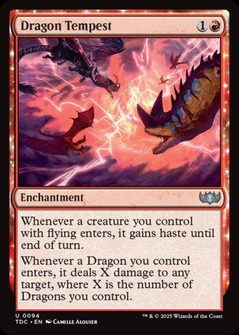 Tempestade Dragônica / Dragon Tempest