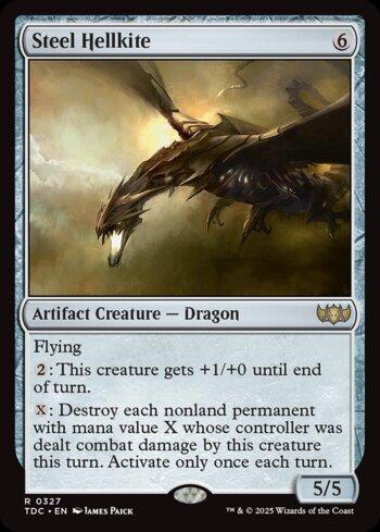 Dragão Avérneo de Aço / Steel Hellkite