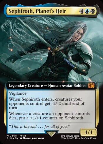 Sephiroth, Planets Heir