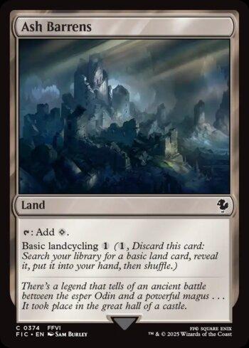 Desolação Fumegante / Ash Barrens