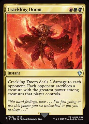 Fim Crepitante / Crackling Doom