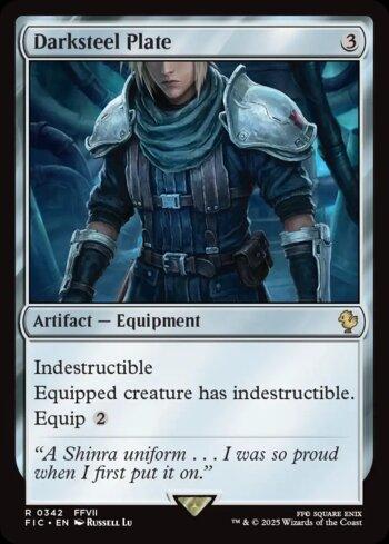 Couraça de Aço Negro / Darksteel Plate