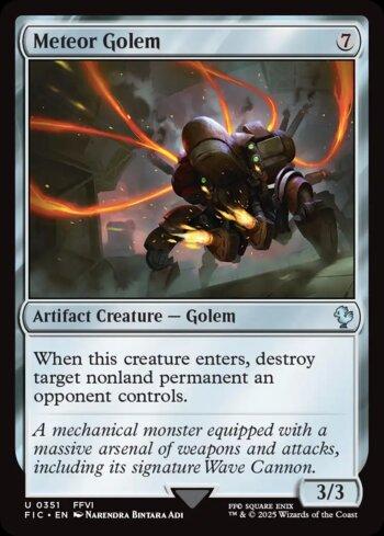 Golem Meteórico / Meteor Golem