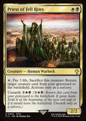 Sacerdotisa de Ritos Torpes / Priest of Fell Rites
