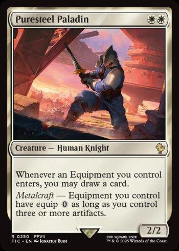 Paladino de Aço Puro / Puresteel Paladin
