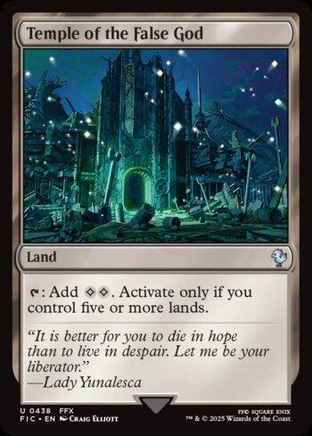 Templo do Falso Deus / Temple of the False God