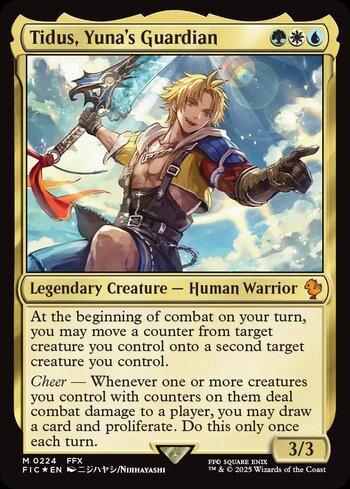 Tidus, Yunas Guardian