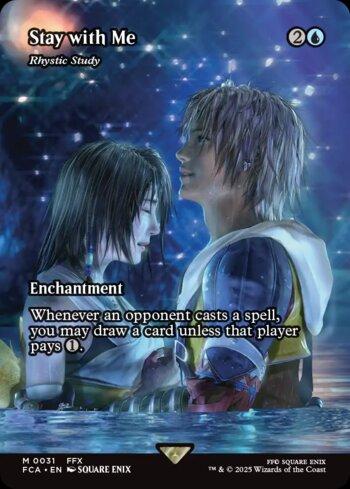 リスティックの研究　最後まで　Stay with Me FFX 英語 Estudo Rístico / Rhystic Study | Busca de Cartas | LigaMagic