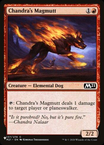 Cão de Magma de Chandra / Chandras Magmutt