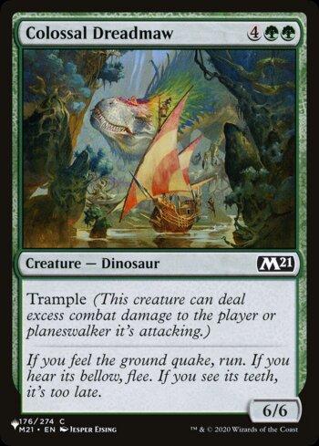 Bocarra Sinistra Colossal / Colossal Dreadmaw
