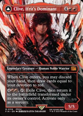 Clive, Ifrits Dominant