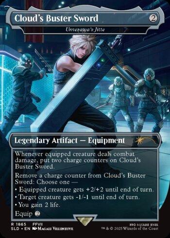 Cloud's Buster Sword // Umezawa's Jitte | Busca de Cartas | LigaMagic