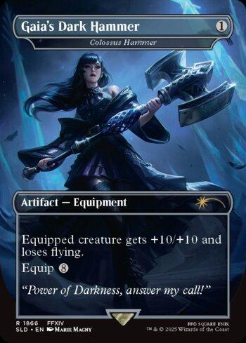 英 FOIL Secret Lair FINAL FANTASY Weapons ING) Secret Lair Drop Series - Secret Lair x FINAL FANTASY