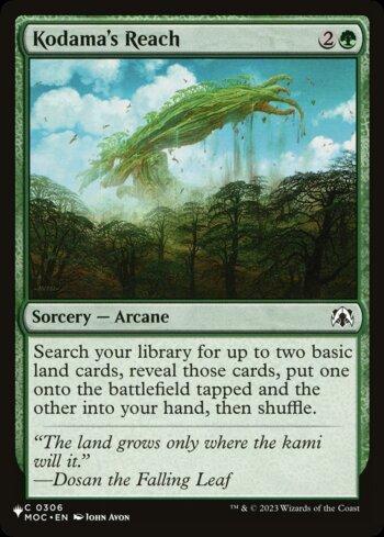 Alcance do Kodama / Kodamas Reach