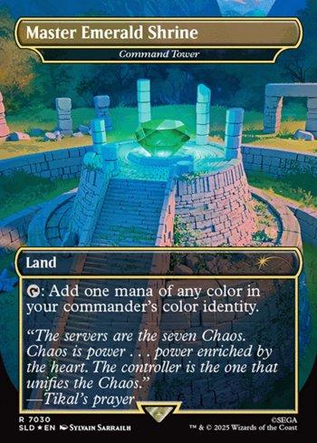Master Emerald Shrine // Command Tower