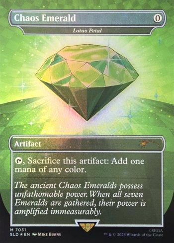 マジック：ザ・ギャザリング Chaos Emerald (7031) Chaos Emerald // Lotus Petal (#7031) | Busca de Cartas
