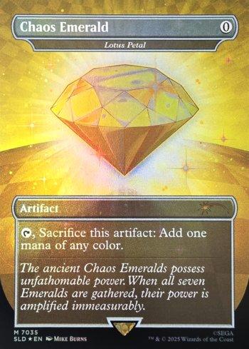 マジック：ザ・ギャザリング Chaos Emerald Chaos Emerald // Lotus Petal (#7035) | Busca de Cartas | LigaMagic