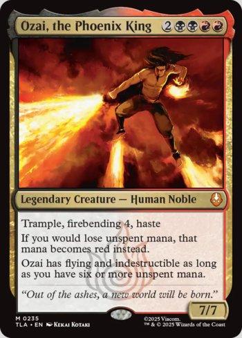 2025 MTG TLA JP オザイ・ザ・フェニックス・キング #0311 Ozai, the Phoenix King | Busca de Cartas | LigaMagic