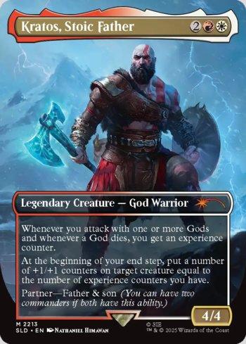 Kratos, Stoic Father