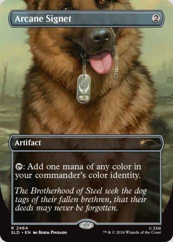 Secret Lair Drop Series: Secret Lair x Fallout: Greet the Dog