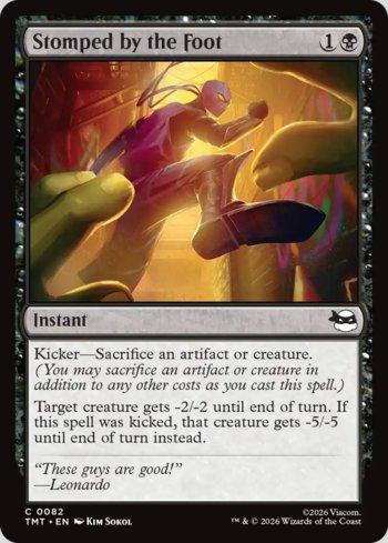Stomped by the Foot | Busca de Cartas | LigaMagic
